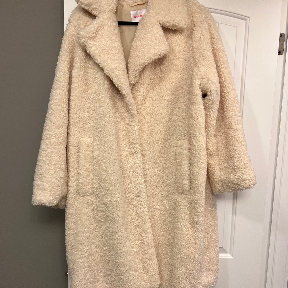 Joe Fresh teddy coat